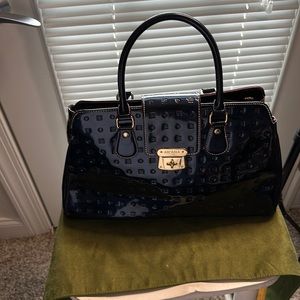 Arcadia Bag satchel and crossbody strap Ocean Blue